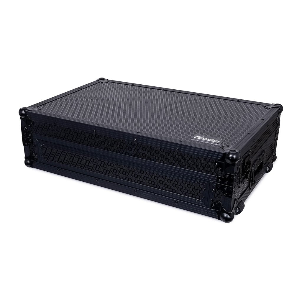 Headliner HL10027 - Pitch Black Flight Case for System One w/ Laptop Platform & Wheels.
