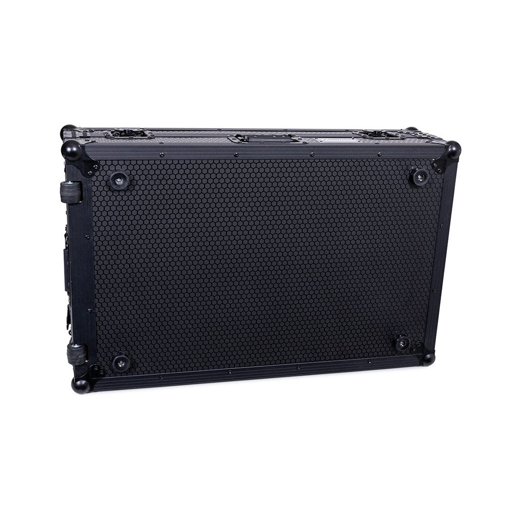 Headliner HL10027 - Pitch Black Flight Case for System One w/ Laptop Platform & Wheels.