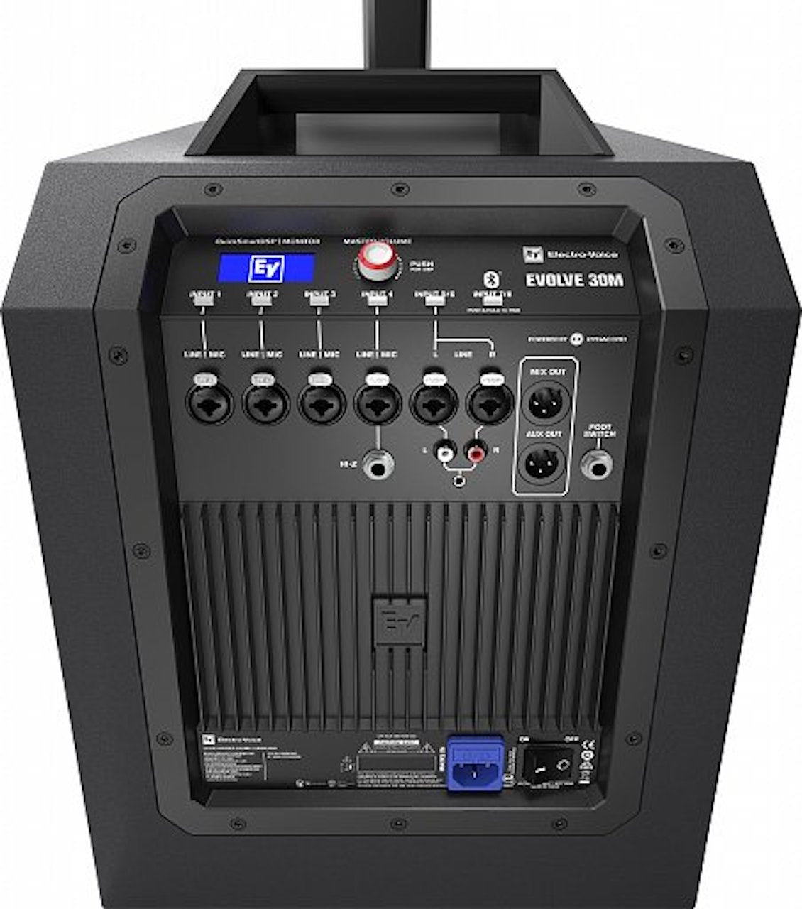Electro-Voice EVOLVE30M - Portable Powered Column System, Global, Black - Final Clearance!.