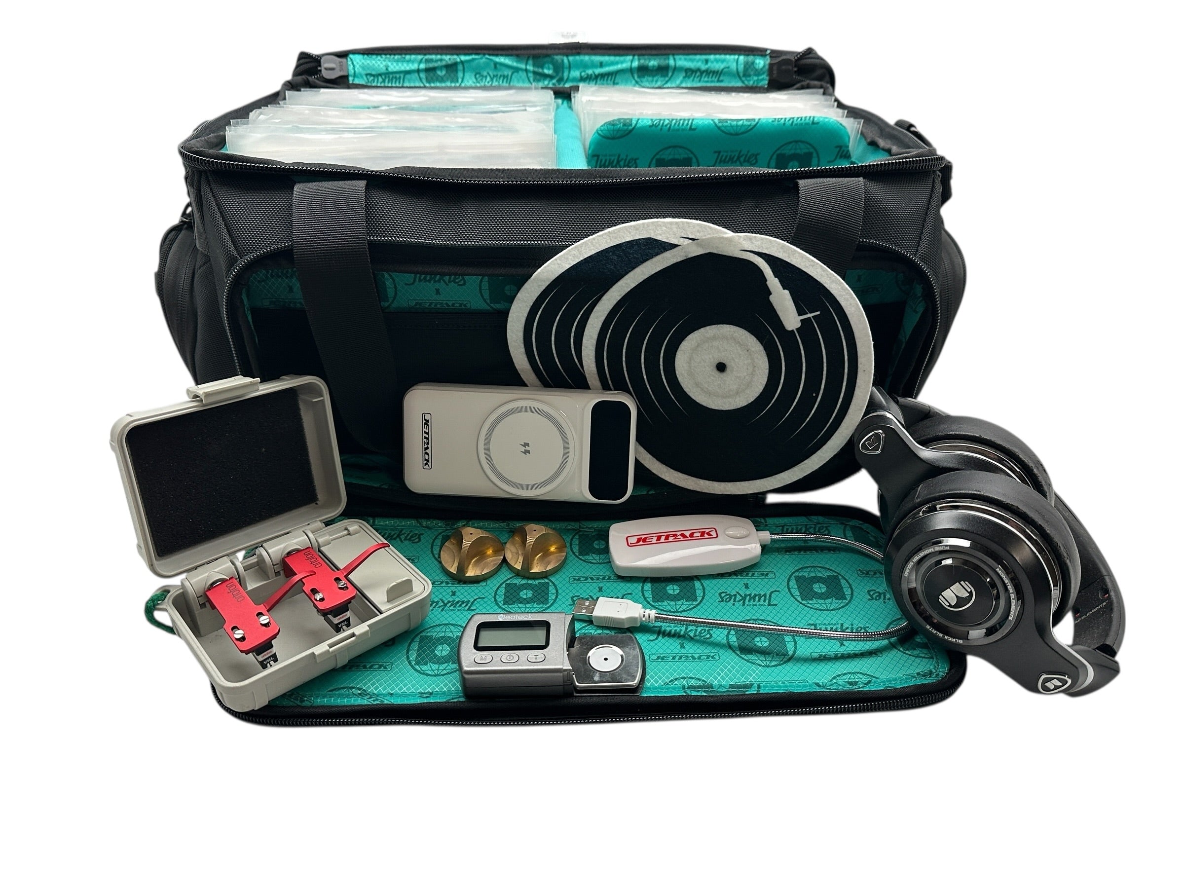JetPack 45-PRO - Vinyl Bag, Fits up to 200 7" Vinyl, Designed by Beat Junkie