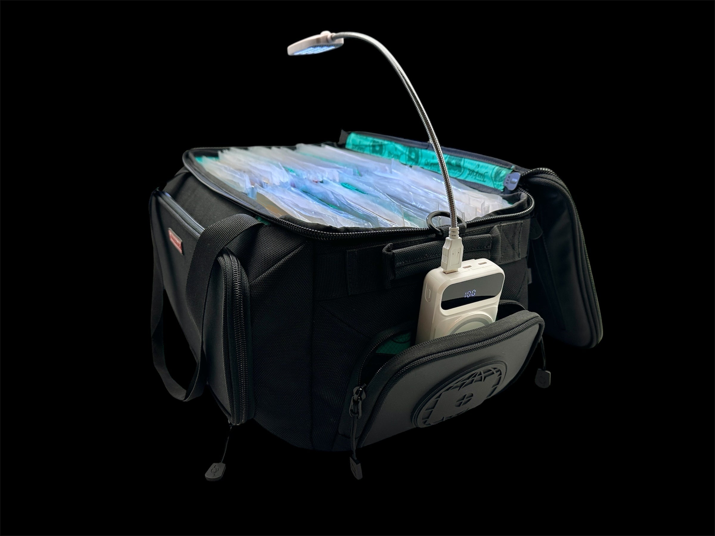 JetPack 45-PRO - Vinyl Bag, Fits up to 200 7" Vinyl, Designed by Beat Junkie