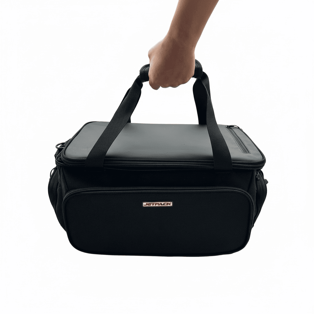 JetPack 45-PRO - Vinyl Bag, Fits up to 200 7" Vinyl, Designed by Beat Junkie.