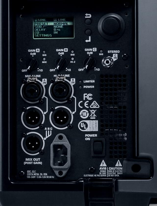 QSC K12.2 - K.2 12" Active Loudspeaker (Single).