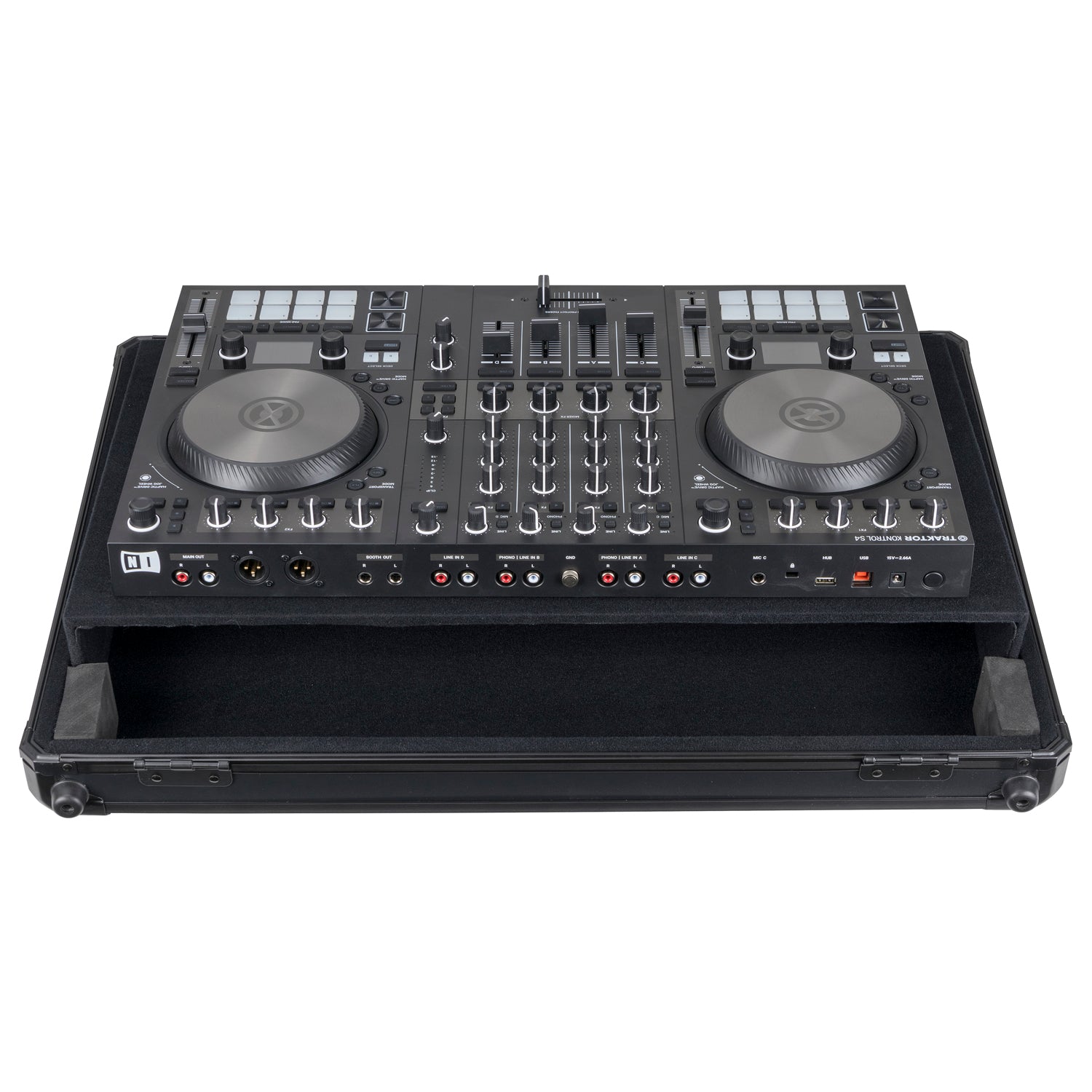 Odyssey KDJC3BL - Black KROM Universal Medium Size DJ Controller Carrying Case