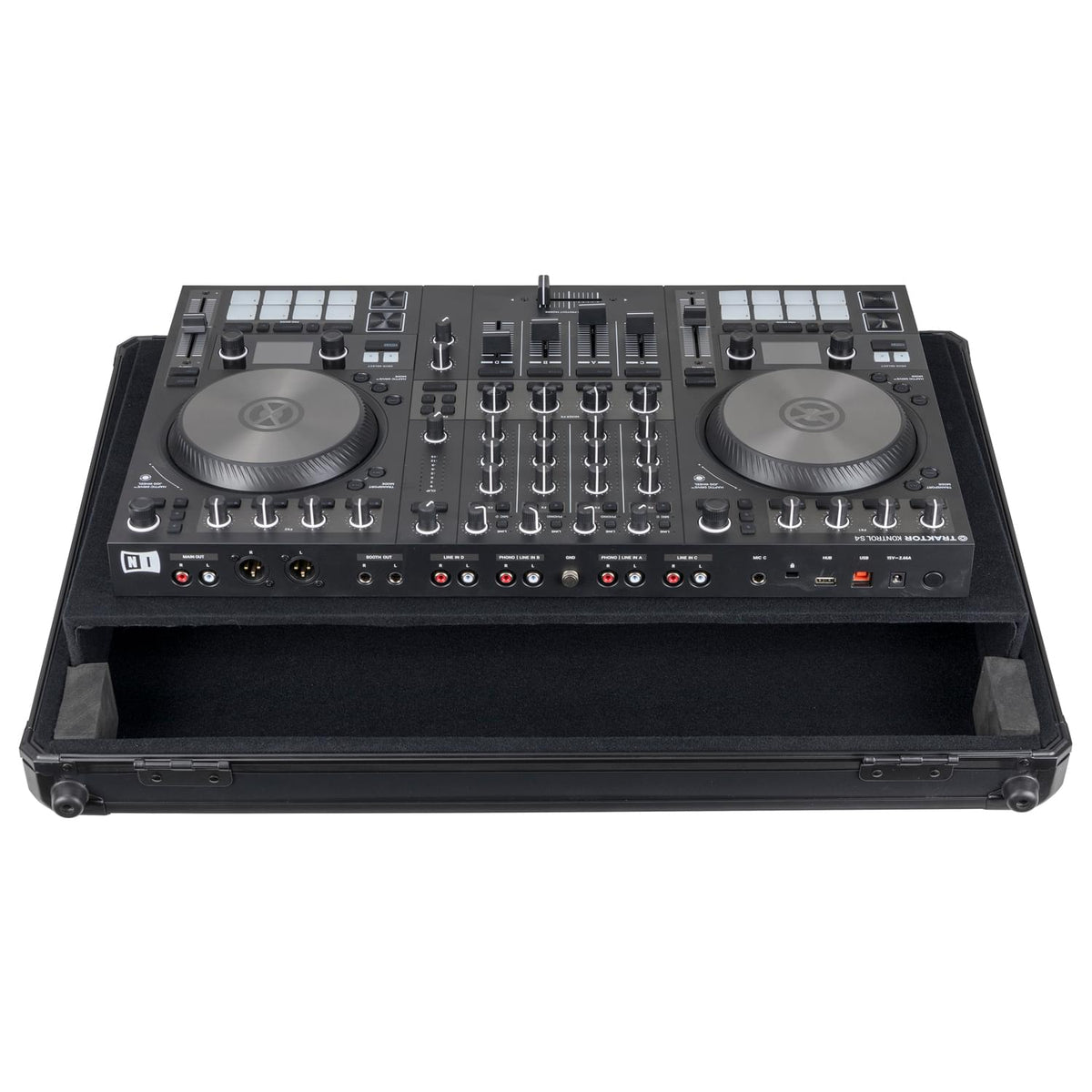 Odyssey KDJC3BL - Black KROM Universal Medium Size DJ Controller Carrying Case