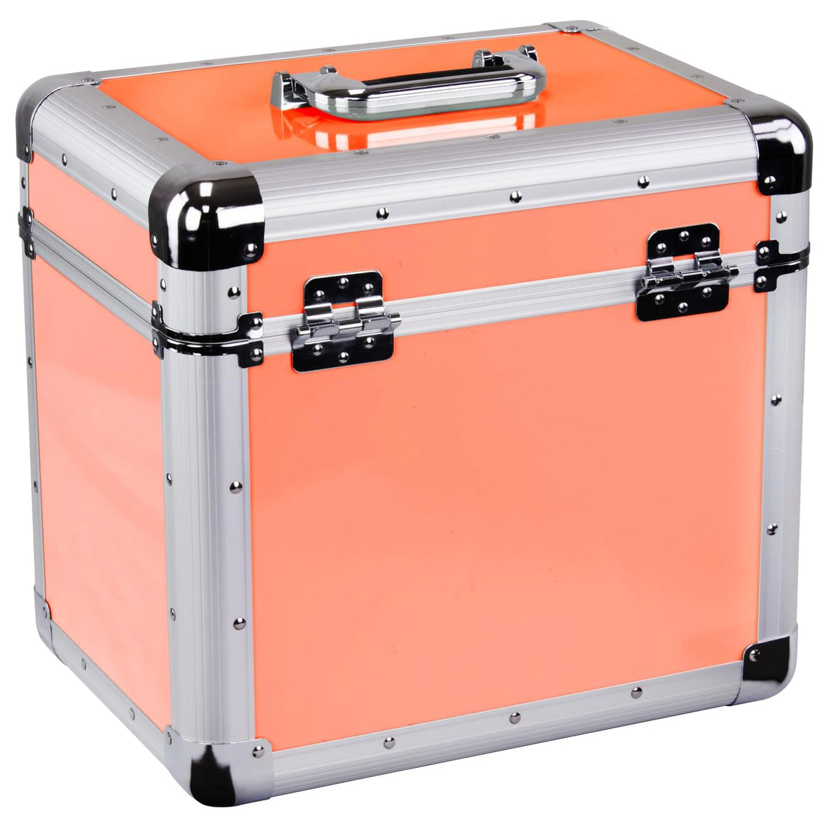 Odyssey KLP1-HOTRODORANGE - Odyssey Vintage Series Hot Rod Orange 12" Vinyl Records or LP Case, Holds 70 PCS