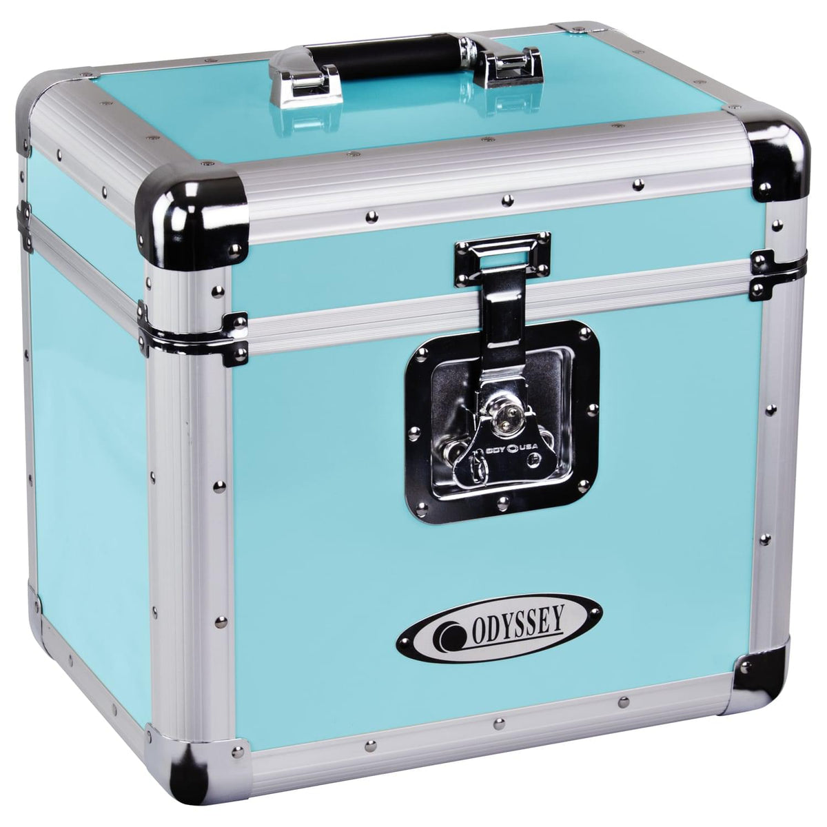 Odyssey KLP1-VINTAGEBLUE - Odyssey Vintage Series Blue 12" Vinyl Records or LP Case, Holds 70 PCS