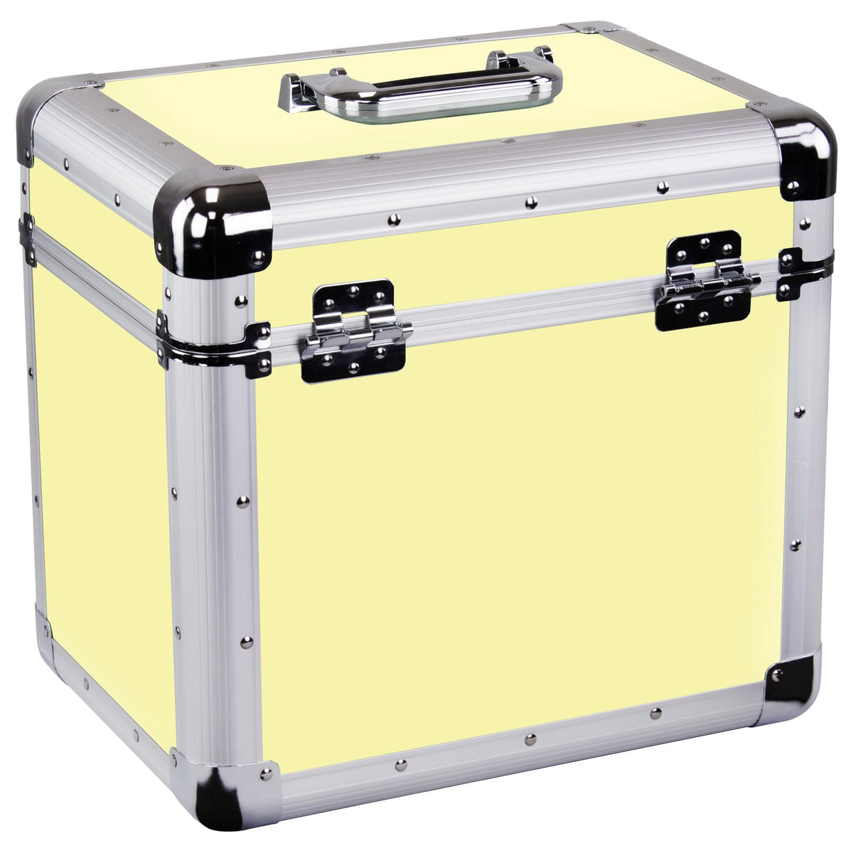 Odyssey KLP1-VINTAGEYELLOW - Vintage Series Yellow 12" Vinyl Records or LP Case, Holds 70 PCS