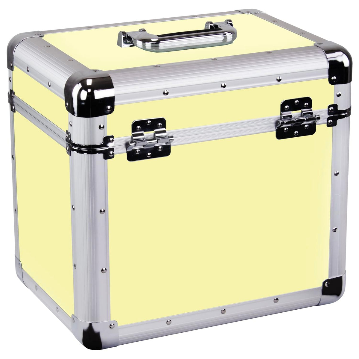 Odyssey KLP1-VINTAGEYELLOW - Vintage Series Yellow 12" Vinyl Records or LP Case, Holds 70 PCS