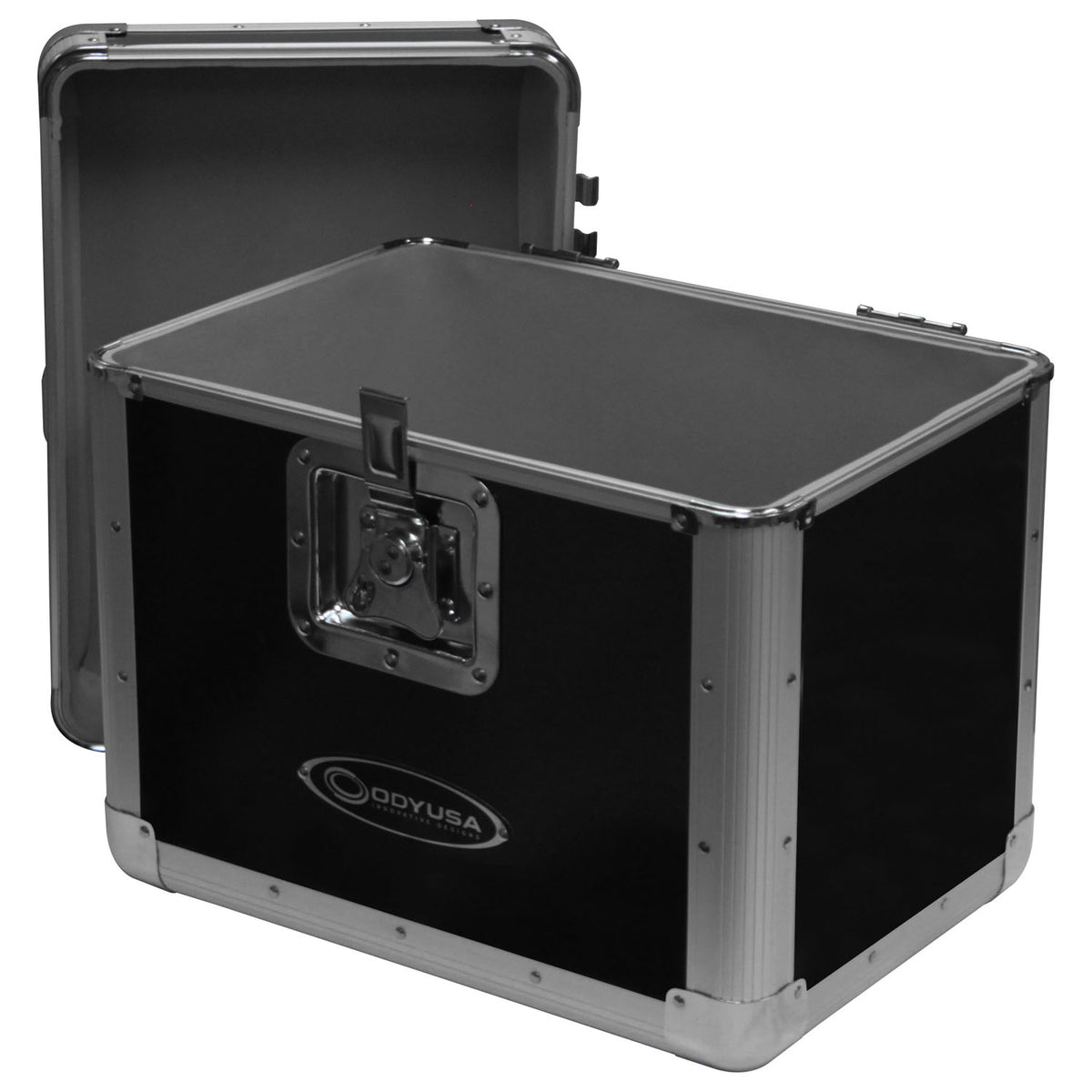 Odyssey KLP1BLK - KROM Series Black Record / Utility Case for 70 12" Vinyl Records & LPs