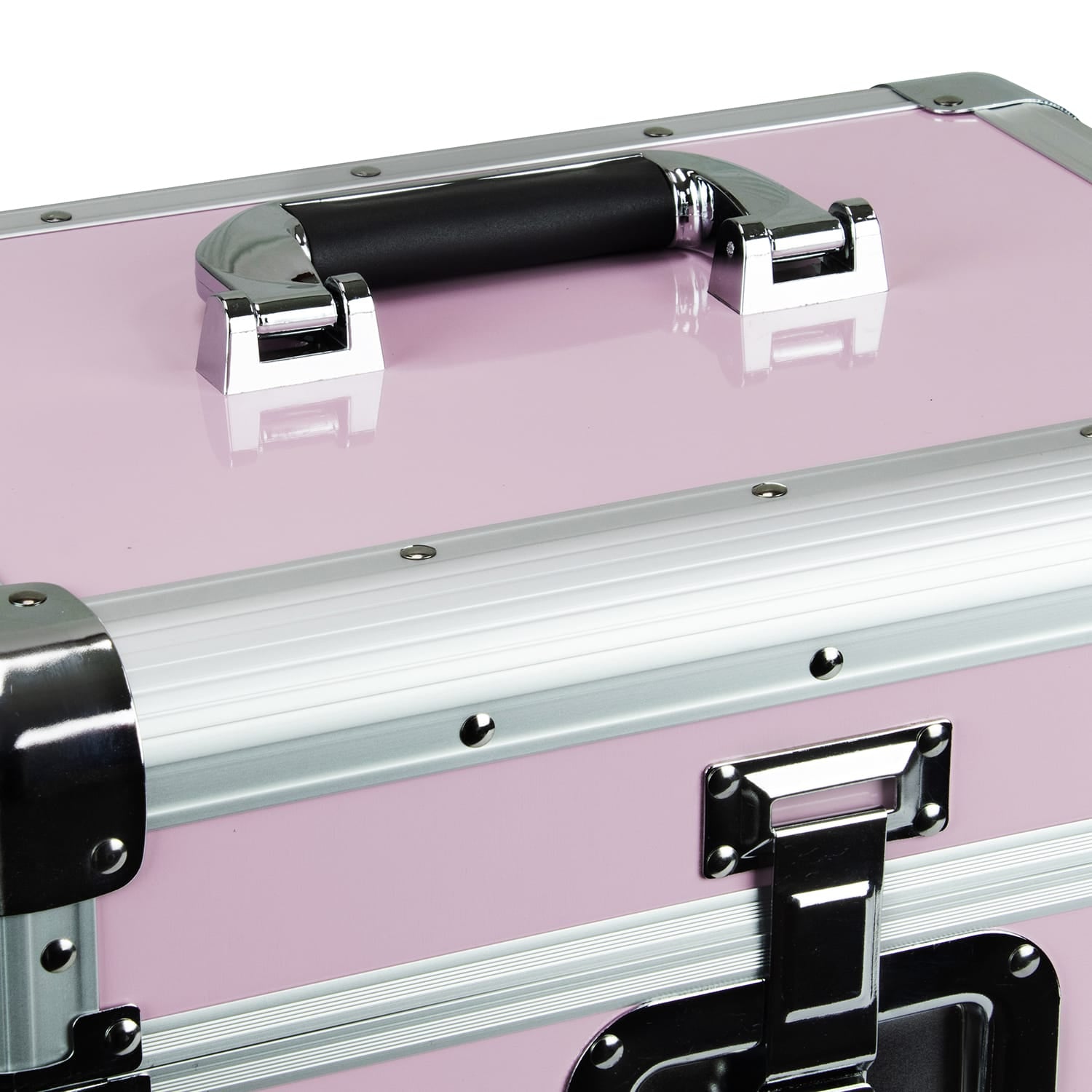 Odyssey KLP1PINK - KROM Series Pink Record / Utility Case for 70 12″ Vinyl Records & LPs