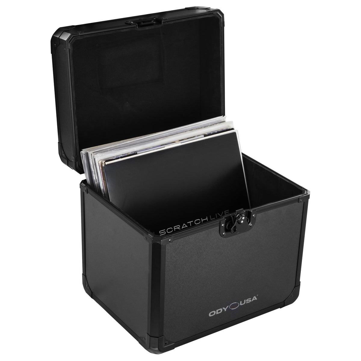 Odyssey KLP70BL - Black KROM Record / Utility Case for 70 12" Vinyl Records & LPs