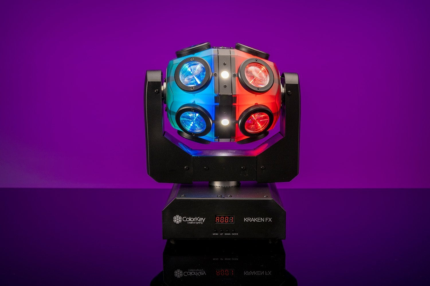 Colorkey Kraken FX - Energizing QUAD Color LED Effect Light with Built-in Blinder