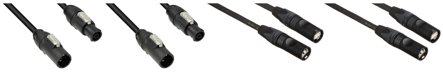 QSC LA-KIT-J - International Jumper Kit 2 PowerCON/EtherCON 60cm