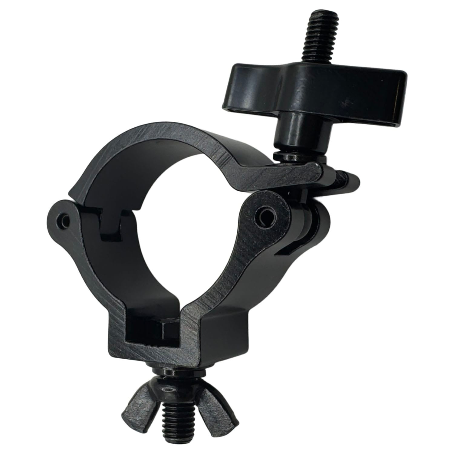 Odyssey LACML30B - Medium-Duty Coupler with Large Wing Nut, Fits 1.9-2" OD Tube, 165 lb Load, Black