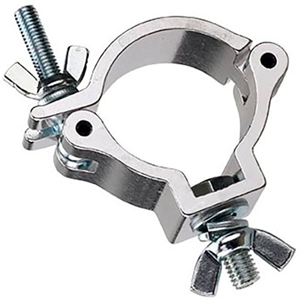 Odyssey LACMS30 - Medium-Duty Coupler with Standard Wing Nut, Fits 1.9-2" OD Tube, 165 lb Load, Polished Natural