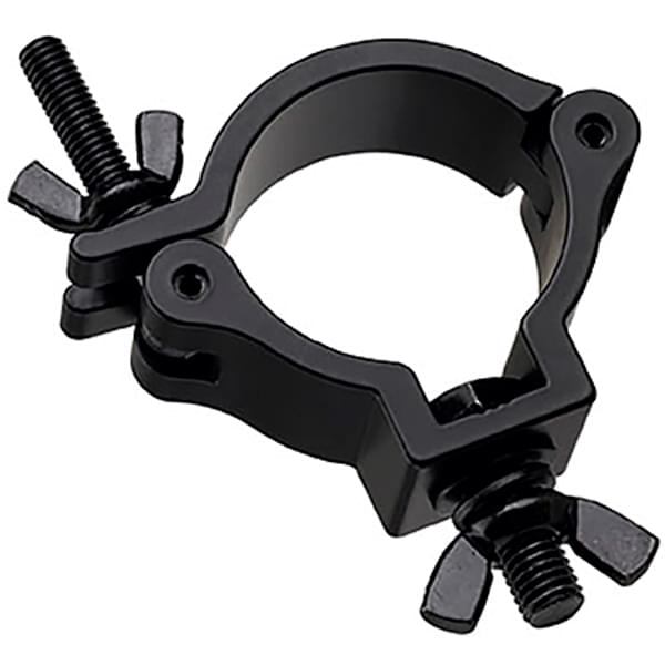 Odyssey LACMS30B - Medium-Duty Coupler with Standard Wing Nut, Fits 1.9-2" OD Tube, 165 lb Load, Black