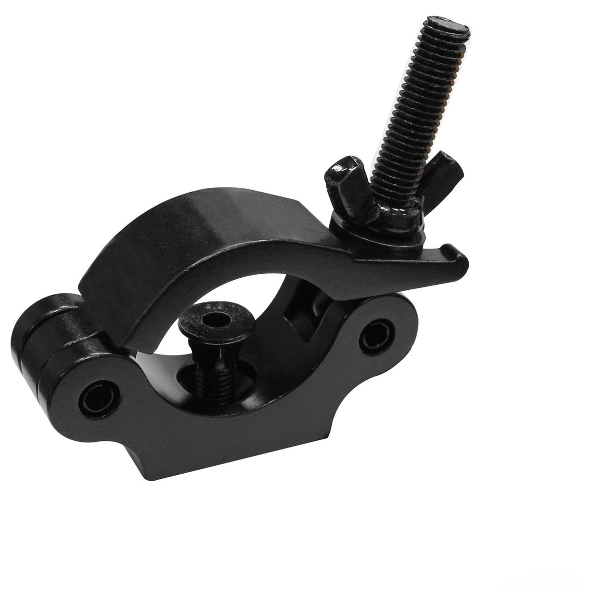 Odyssey LACP30SB - Pro Half Coupler with Square Neck Countersunk Bolt, Fits 2" Tube, 660 lb Load, Black