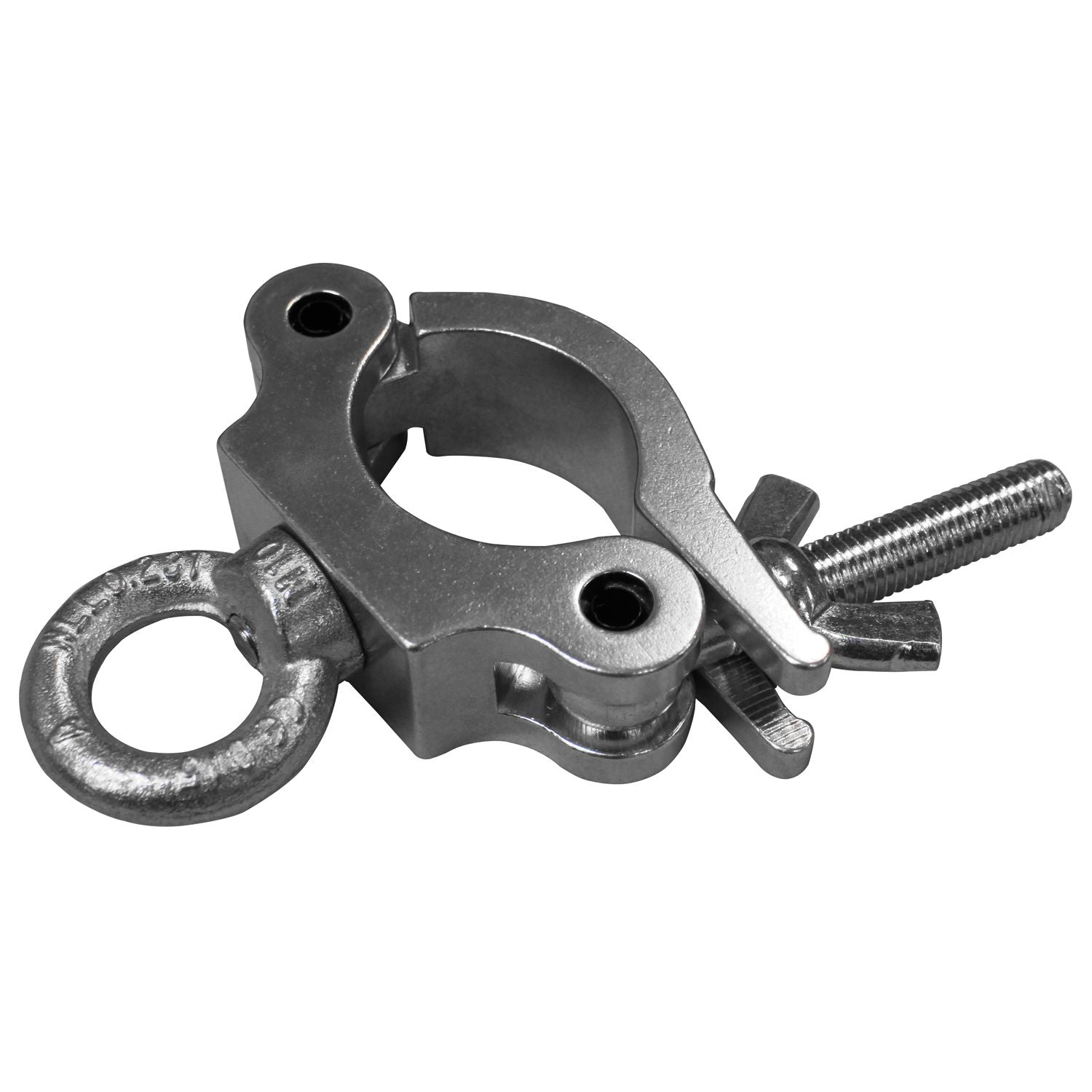 Odyssey LACPE30 - Pro Half Coupler with Eye Bolt, Fits 2" Tube, 660 lb Load, Polished Natural