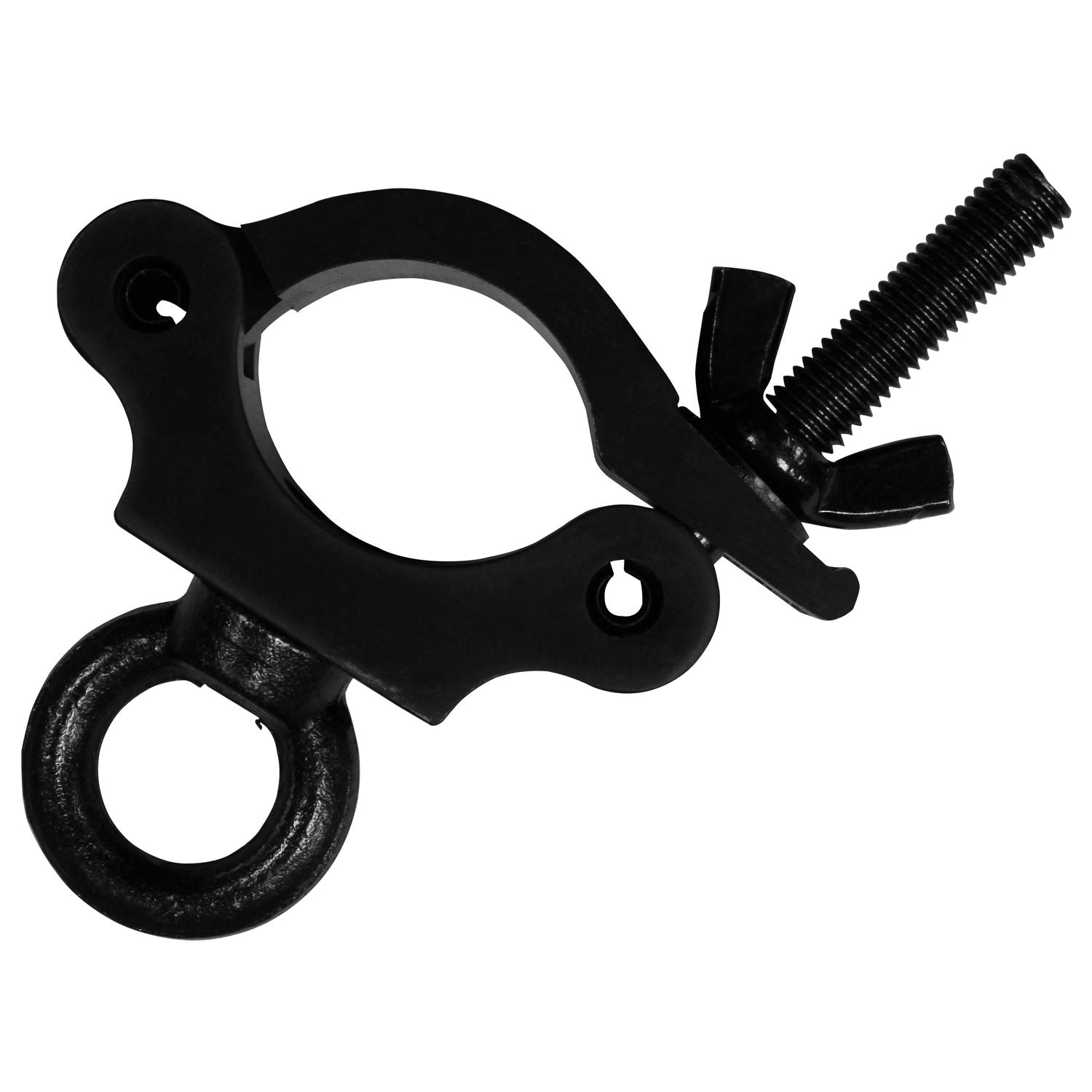 Odyssey LACPE30B - Pro Half Coupler with Eye Bolt, Fits 2" Tube, 660 lb Load, Black