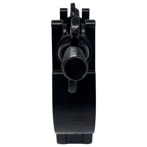 Odyssey LACSDP30B - Pro Swivel Dual Coupler, Fits 2" Tube, 660 lb Load, Black