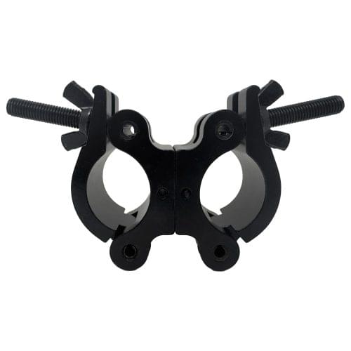 Odyssey LACSDP50B - Pro Swivel Dual Coupler, Fits 2" Tube, 1100 lb Load, Black
