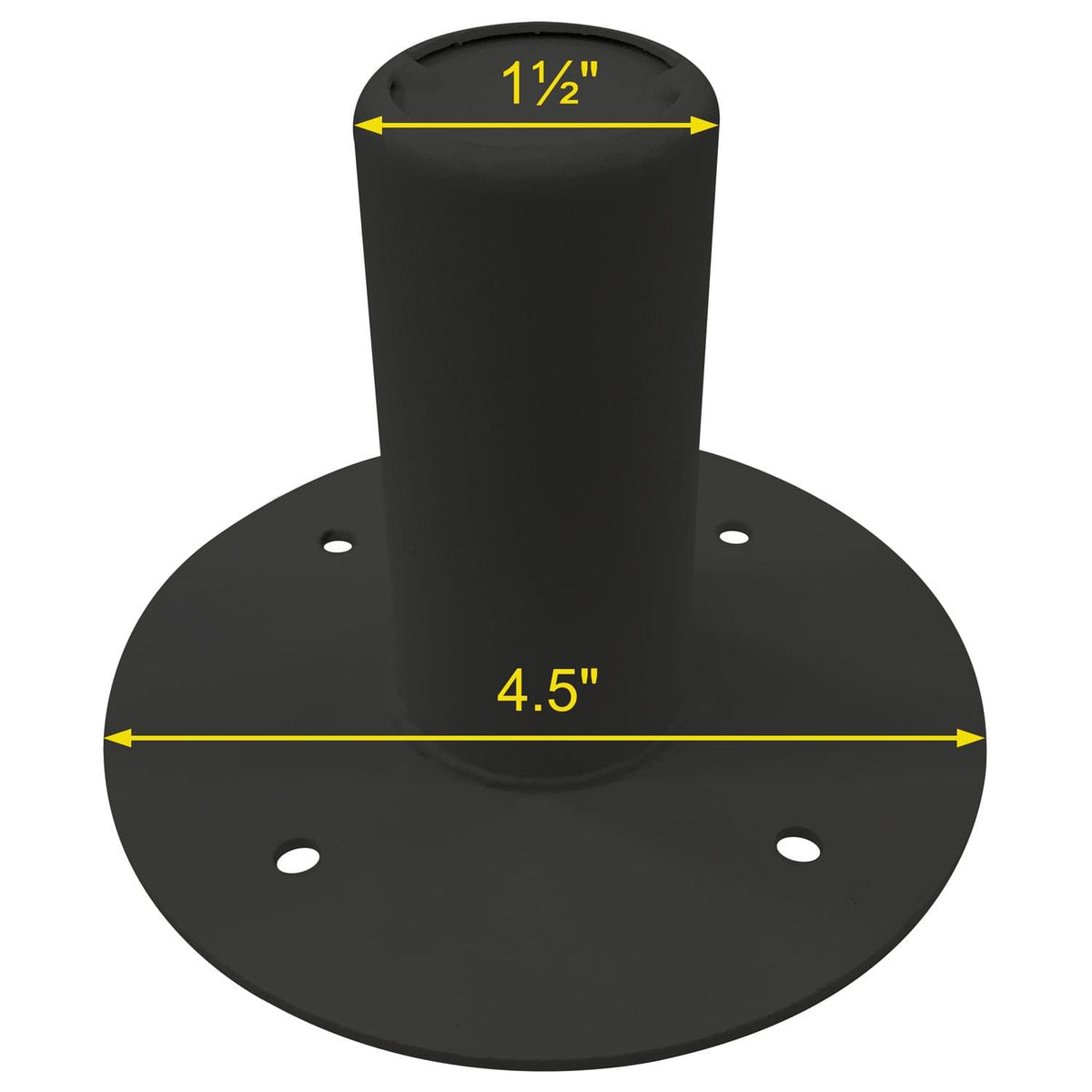 Odyssey LATSA2 - Black Tripod Stand Mounting Adapter for Speakers.
