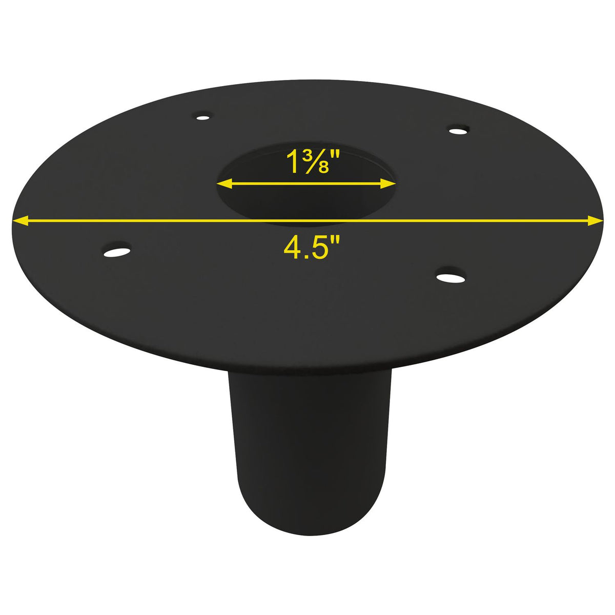 Odyssey LATSA2 - Black Tripod Stand Mounting Adapter for Speakers.