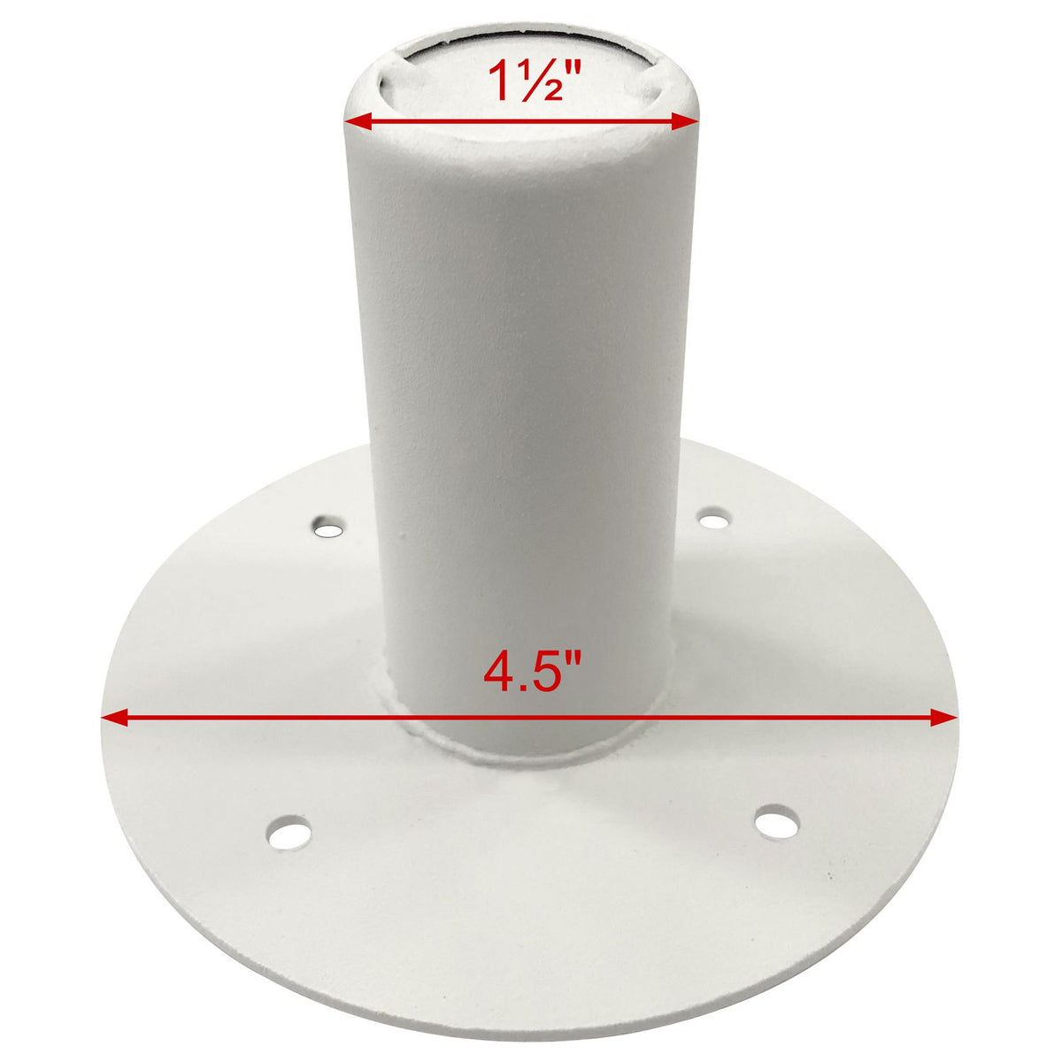 Odyssey LATSA2WHT - White Tripod Stand Mounting Adapter for Speakers.