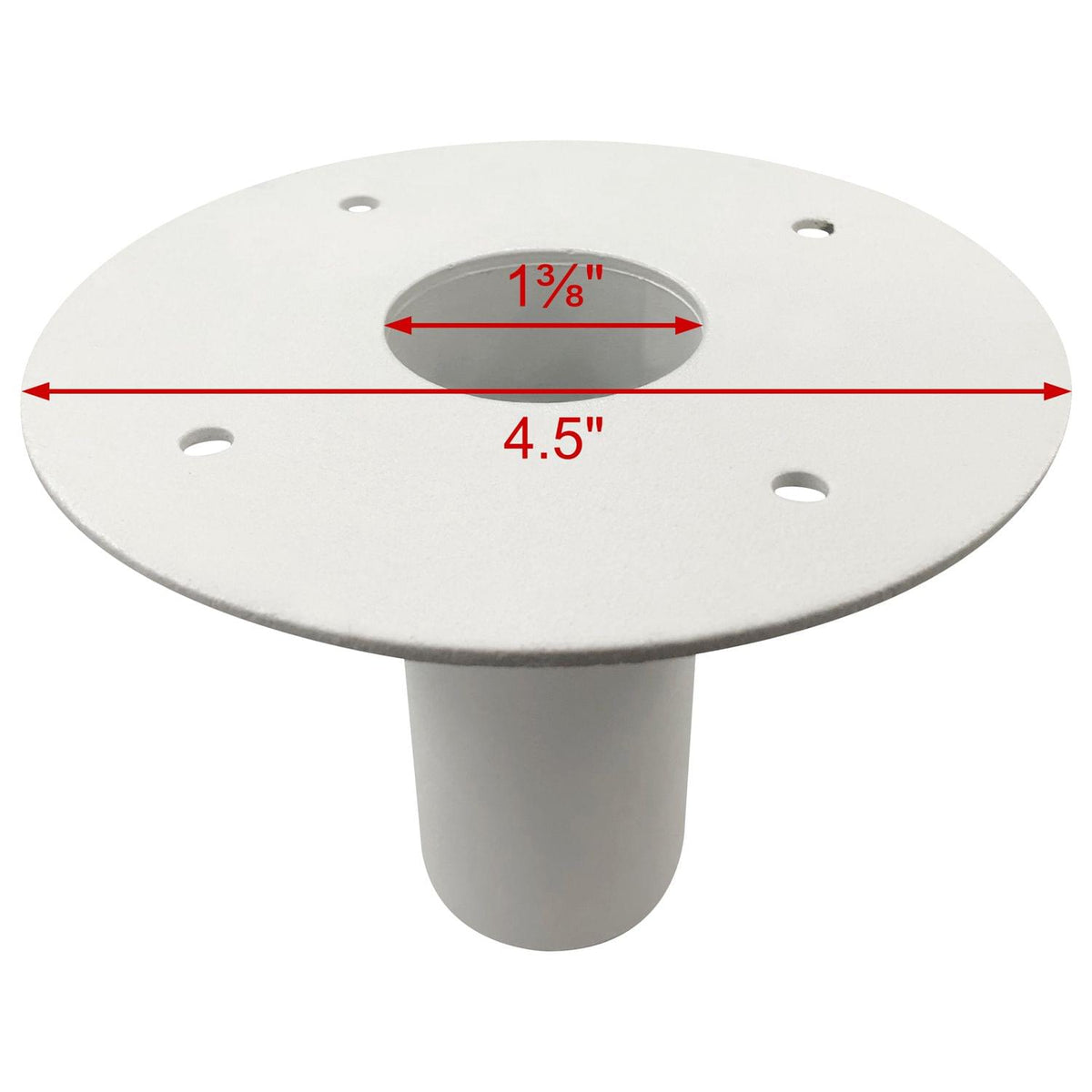 Odyssey LATSA2WHT - White Tripod Stand Mounting Adapter for Speakers.
