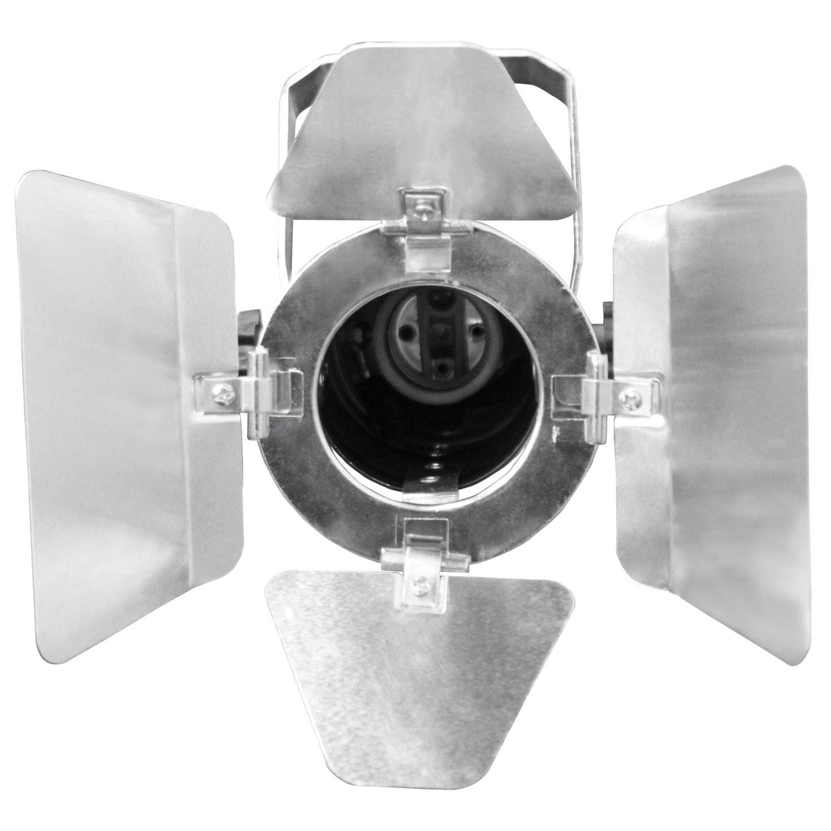 Odyssey LSPAR16BDP - Polish Aluminum Barn Door for Par 16 Odyssey Light Fixtures.