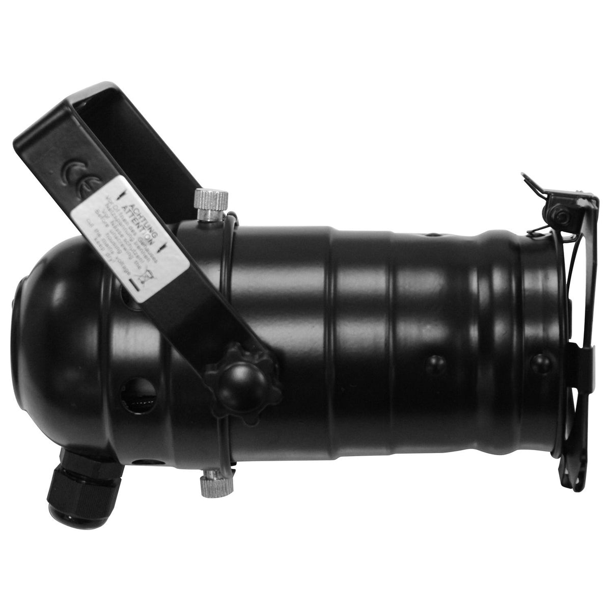 Odyssey LSPAR20B - Black Aluminum Par 20 Light Fixture.