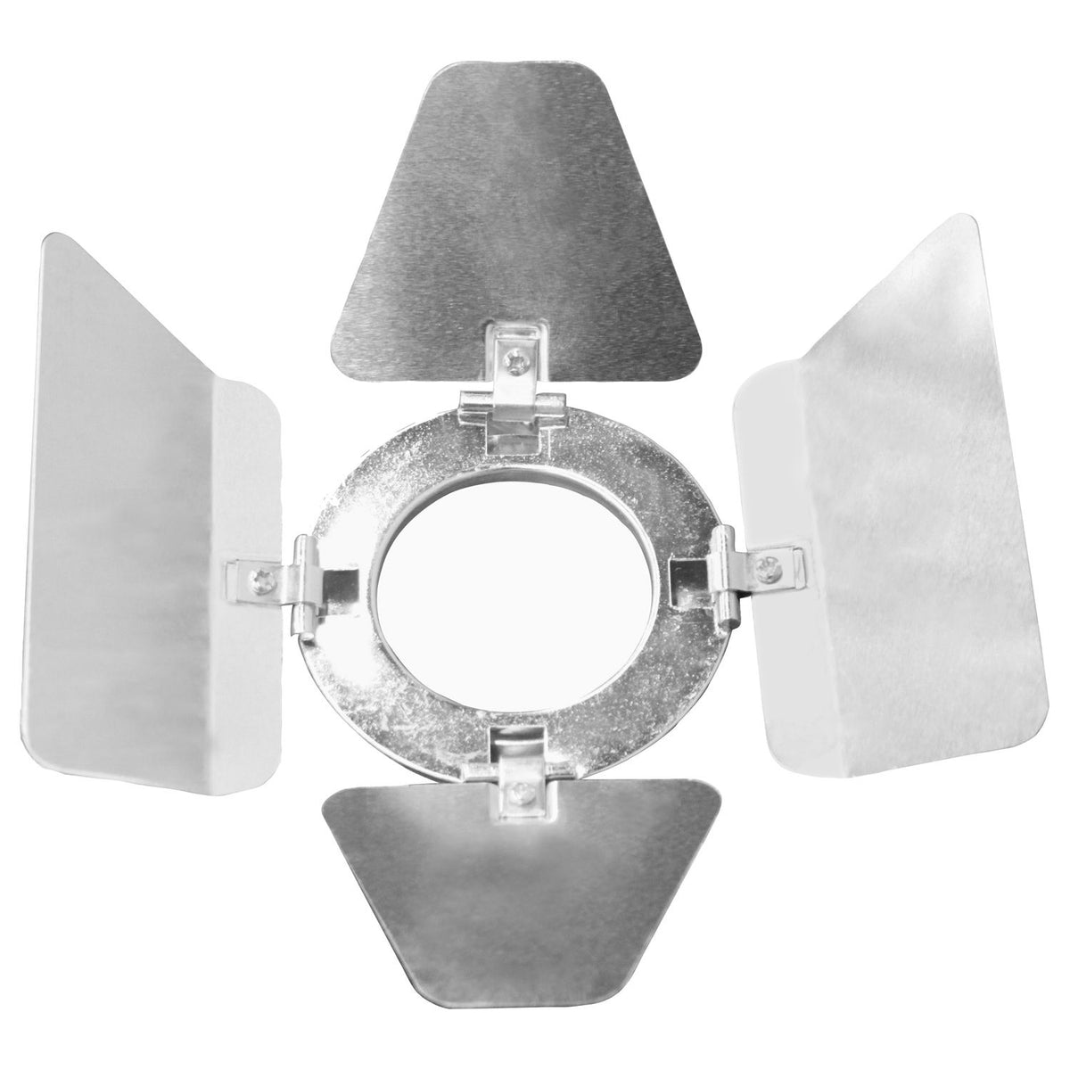 Odyssey LSPAR20BDP - Polish Aluminum Barn Door for Par 20 Odyssey Light Fixtures.