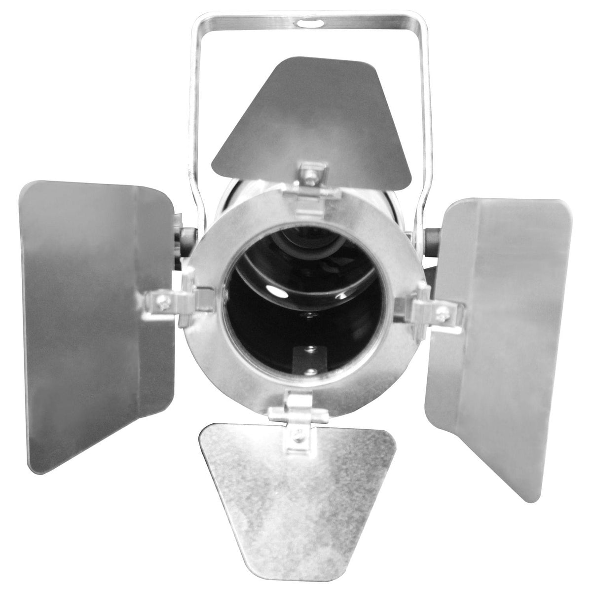 Odyssey LSPAR20BDP - Polish Aluminum Barn Door for Par 20 Odyssey Light Fixtures.