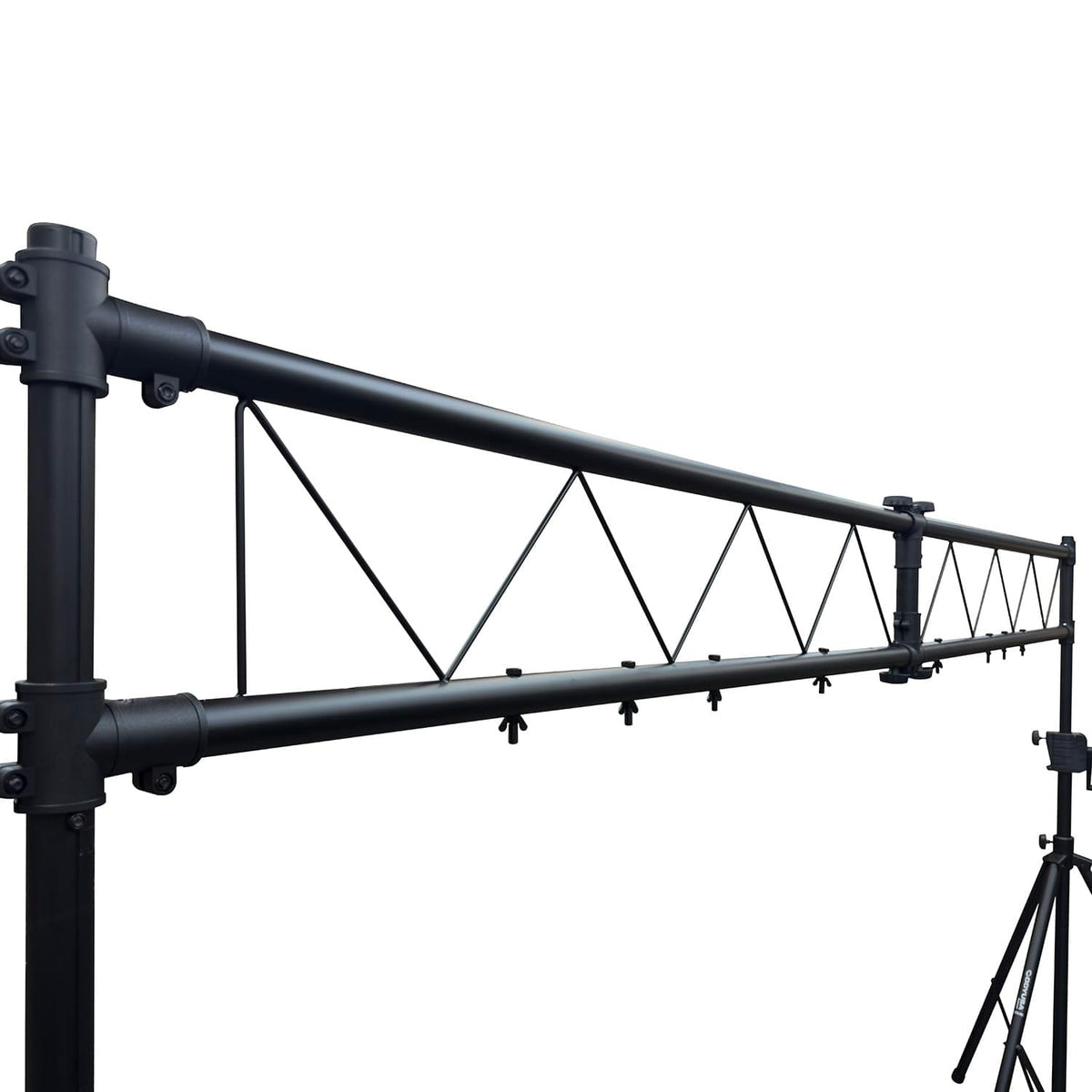 Odyssey LTMTS1-PRO - 10' Wide Mobile Lighting Truss System with Height Adjustable Crank.