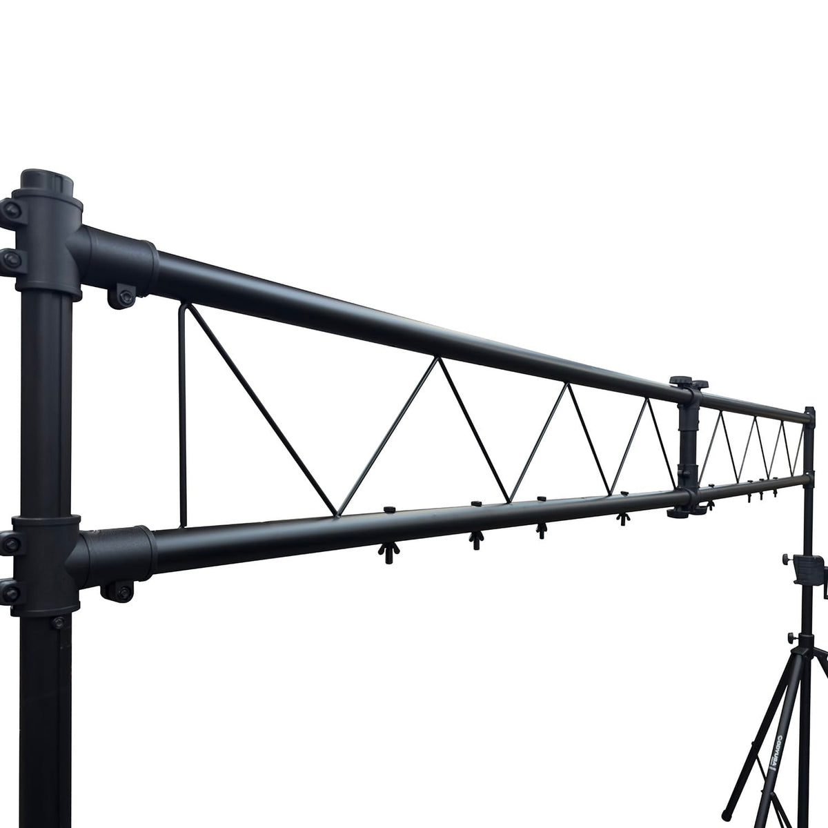 Odyssey LTMTS1-PRO - 10' Wide Mobile Lighting Truss System with Height Adjustable Crank.