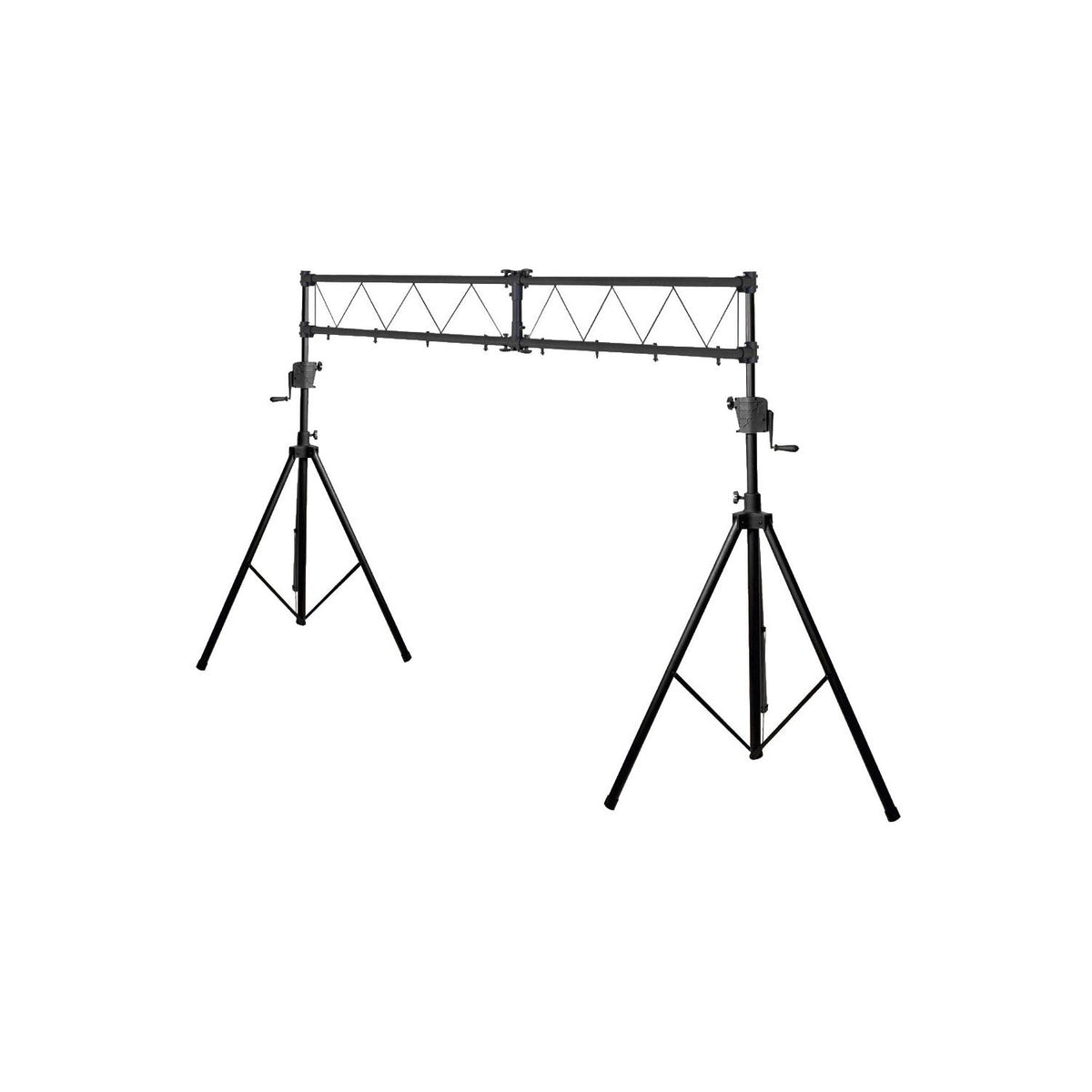 Odyssey LTMTS1-PRO - 10' Wide Mobile Lighting Truss System with Height Adjustable Crank.