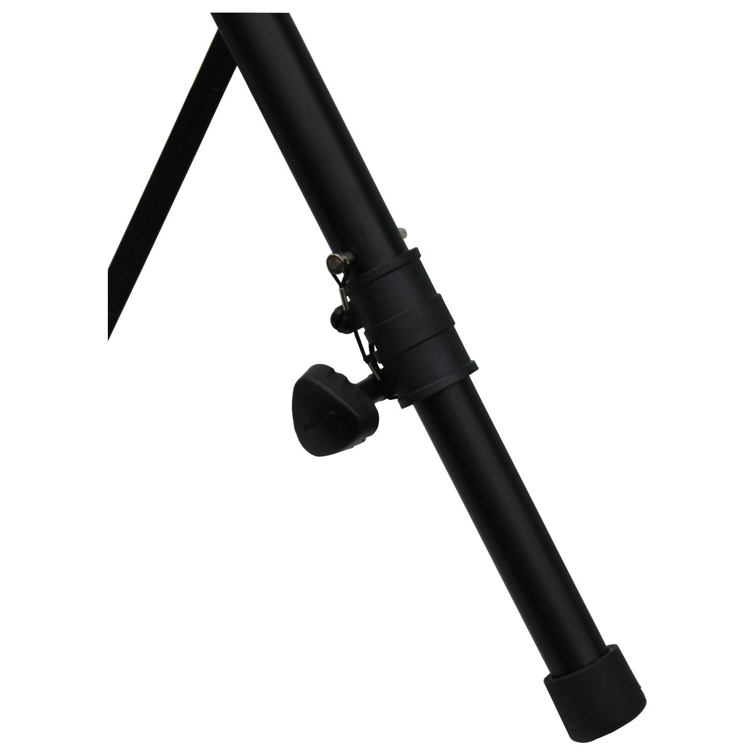 Odyssey LTS1APRO - 8.5' Black Single Adjustable Leg Tripod Stand with Height Adjustable Crank
