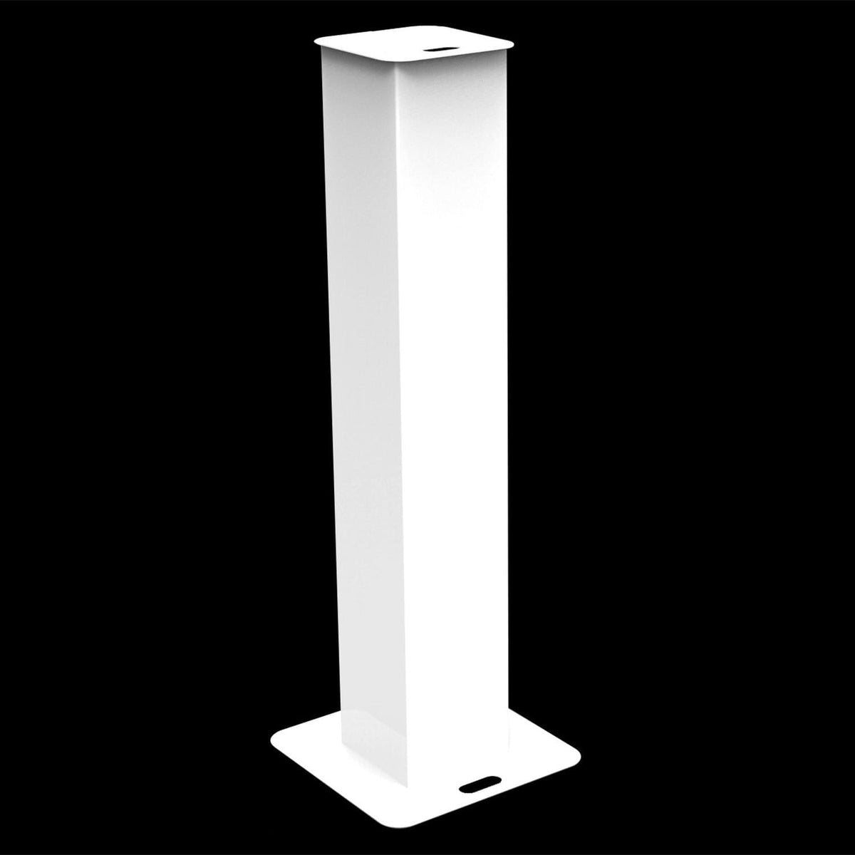 Odyssey LVS4677WHT - White Height Adjustable Professional All-Purpose Portable Versa Stand.