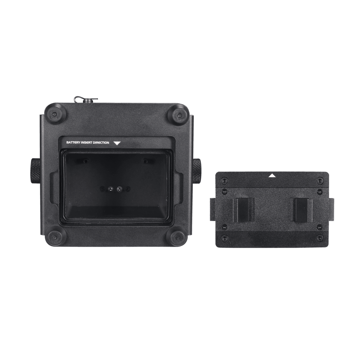 JMAZ MAD PAR RB - 80W RGBAL+C LED Swappable Battery Powered Outdoor Uplight.