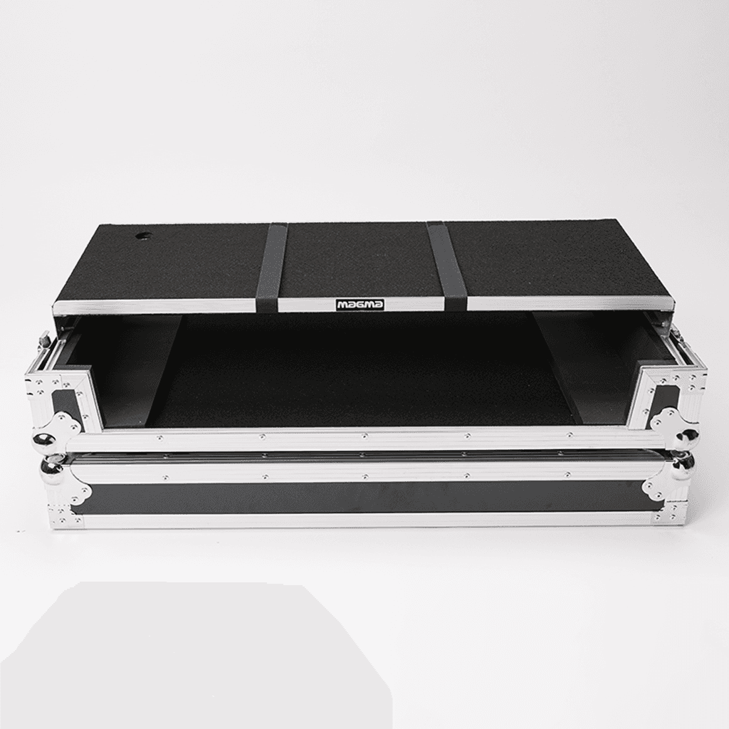 Magma MGA41026 - DJ Controller Workstation Rane FOUR & PERFORMER with Wheels.