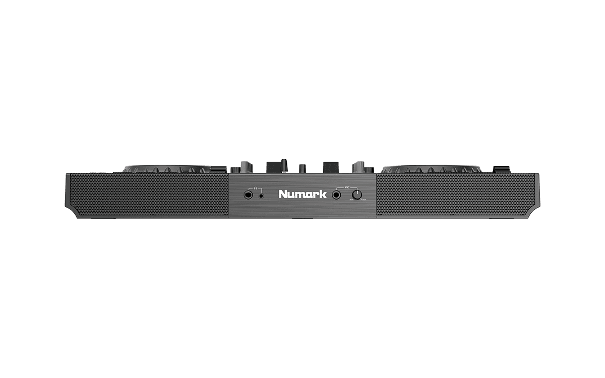 Numark Mixstream Pro GO - Battery-Powered Standalone Streaming DJ Controller with Amazon Music.