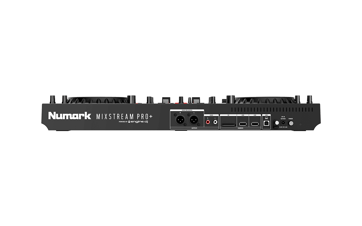 Numark Mixstream Pro+ - Standalone Streaming DJ Controller with Amazon Music.