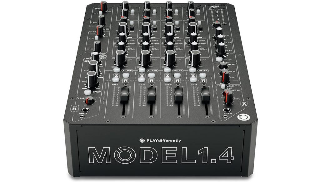 PLAYdifferently Model 1.4 - 4-Channel Premium Analog DJ Mixer
