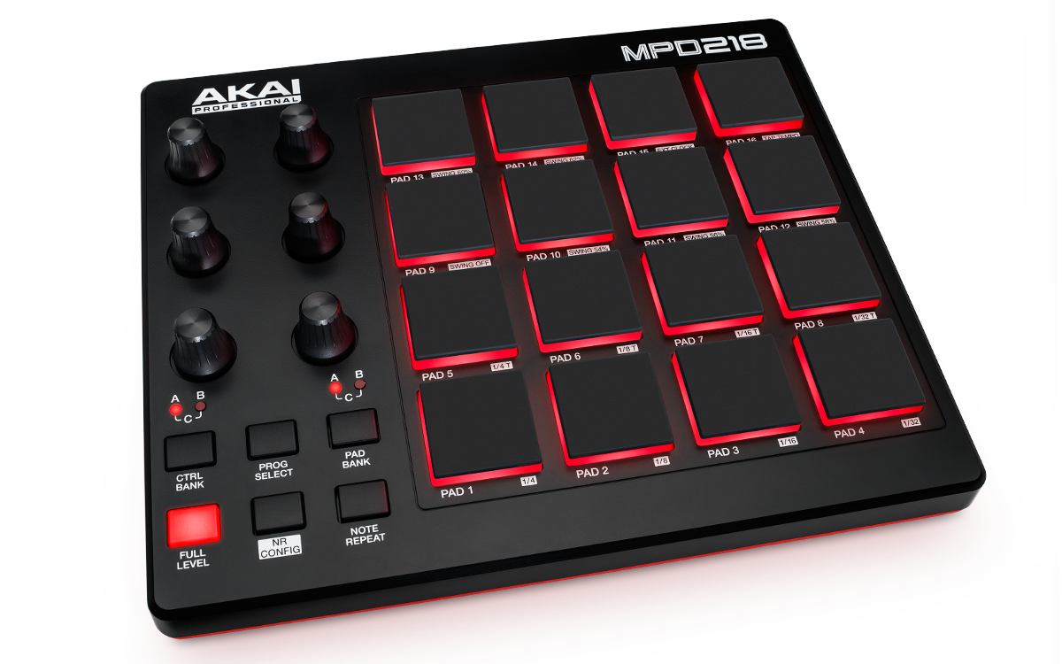 Akai MPD218 - USD MIDI Pad Controller