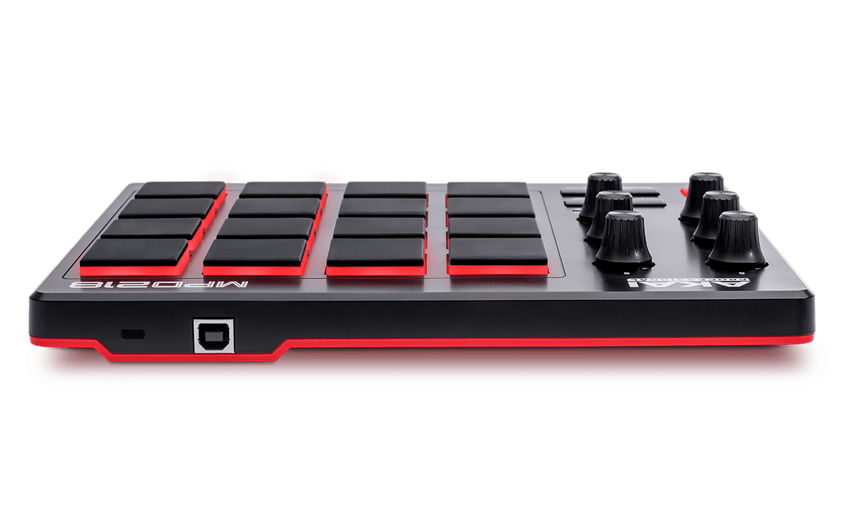 Akai MPD218 - USD MIDI Pad Controller.