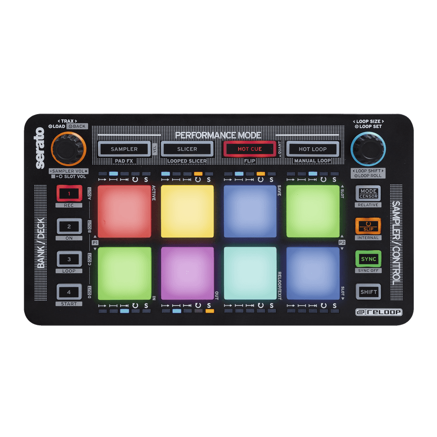 Reloop NEON - USB pad controller for Serato DJ.