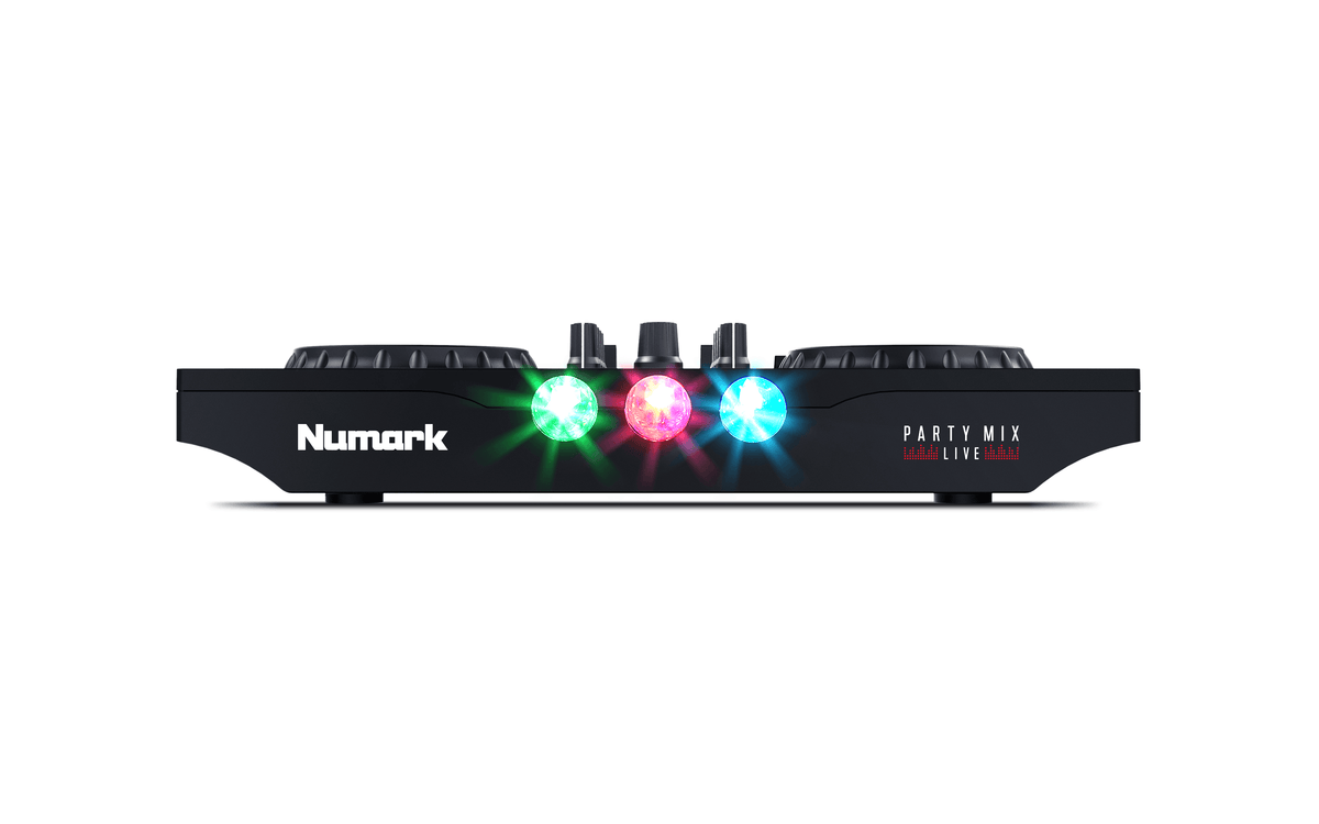 Numark Party Mix Live - DJ Controller with Built-In Light Show and Speakers.