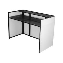 Odyssey DJBOOTHM65OP - Media DJ Booth, Fits 65" Flat Screen TV/Monitor