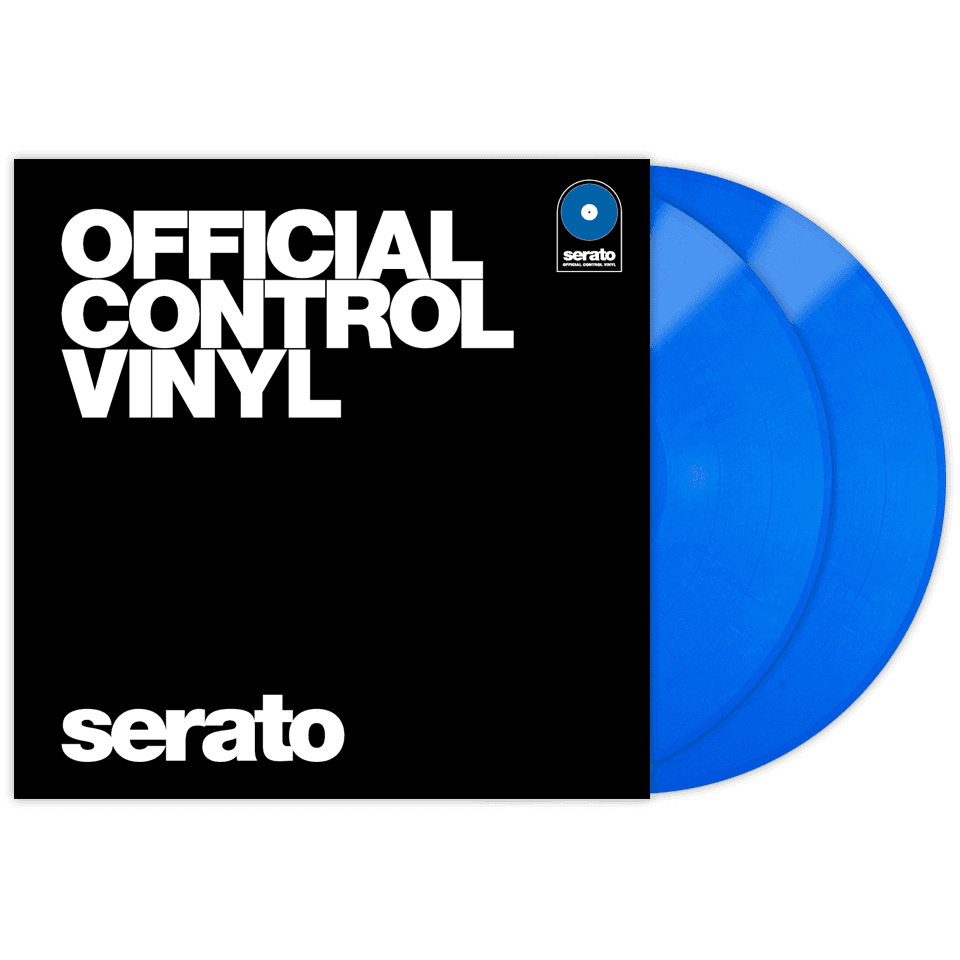 Serato Performance Series 12" Control Vinyl (Pair, Blue).